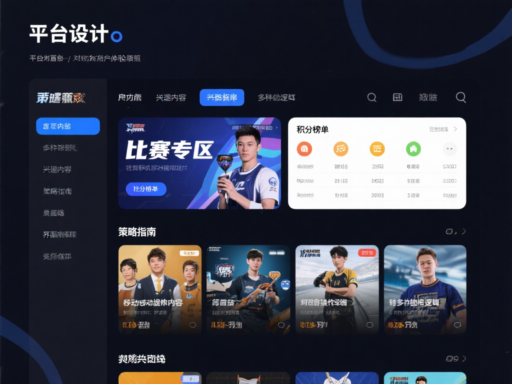 平台首页的设计充分体现了其对用户体验的重视。功能区