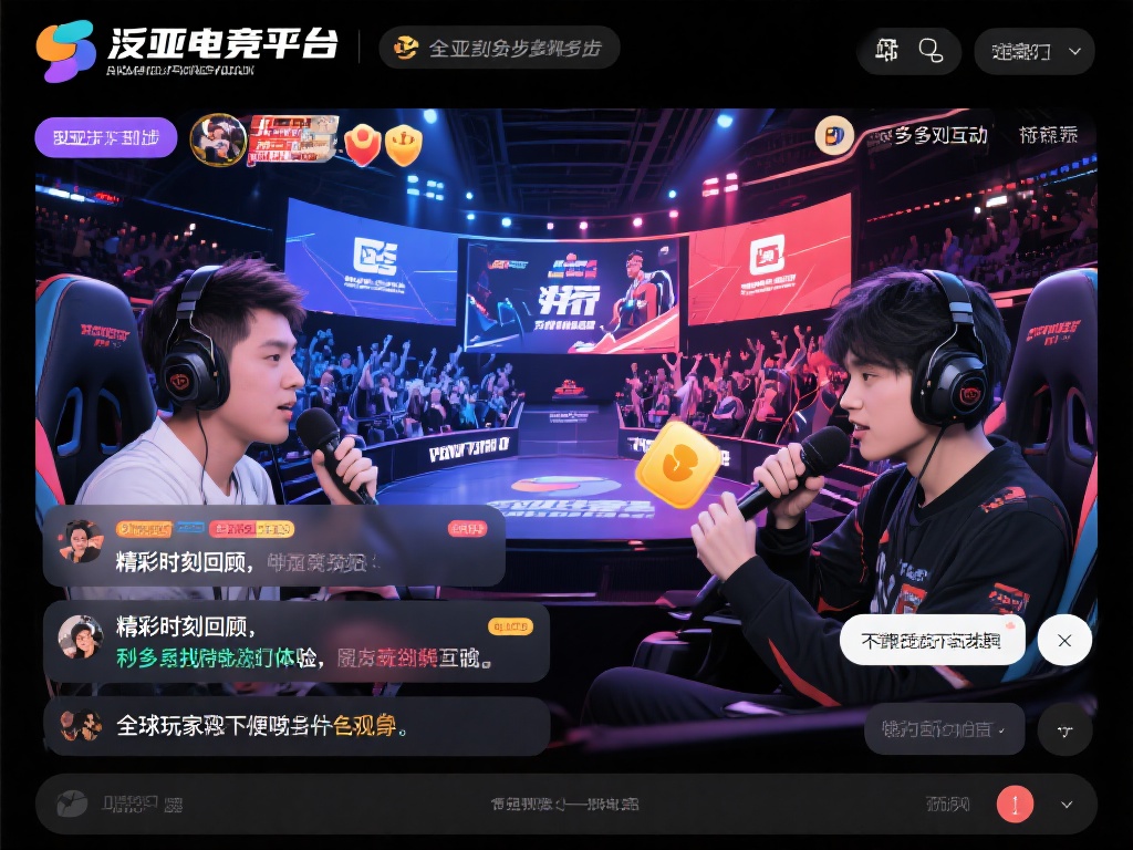 泛亚电竞平台并不仅止步于提供观赛，它更是一个双向互