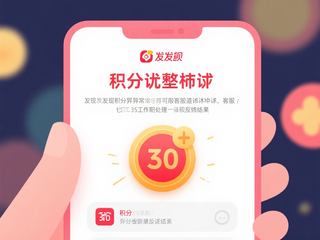 积分调整申诉
如果您发现积分出现异常，可通过客服